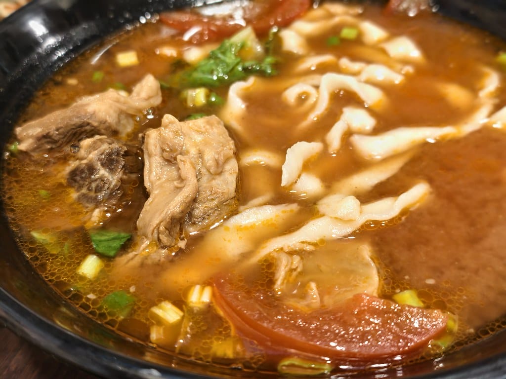 嘉義-半畝田北方麵食館-必吃冠軍牛肉麵-牛五花牛肚牛筋牛肉一